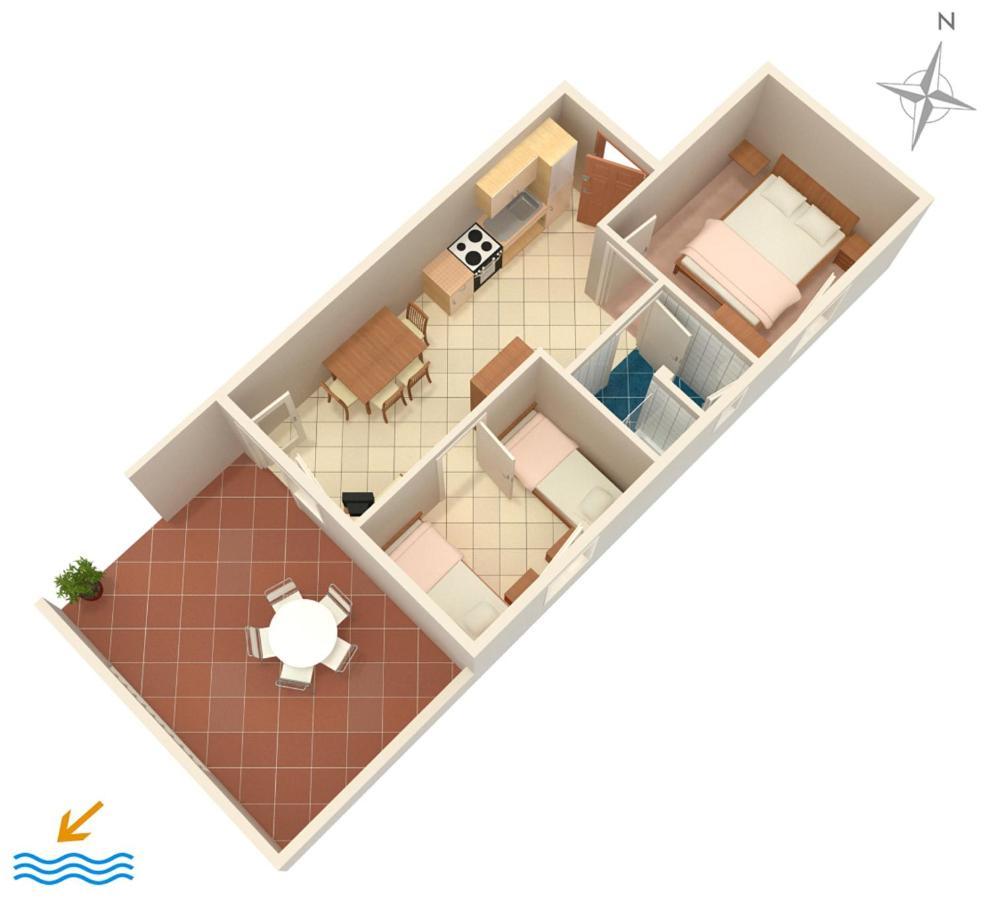 Apartments By The Sea Mandre, Pag - 4098 Extérieur photo